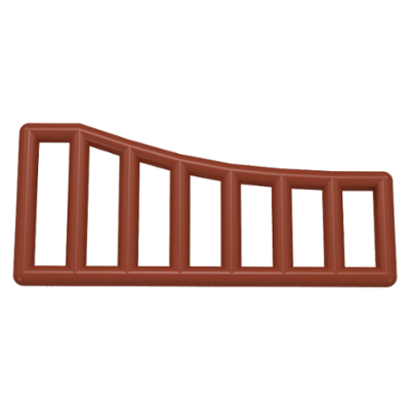 Staaf / Deur / Tralies 1x8x3 - 1x8x4 Reddish Brown